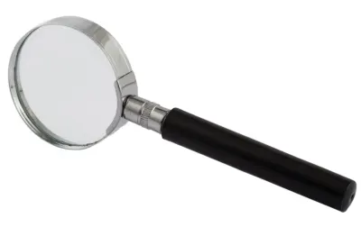 KRAF BÜYÜTEÇ METAL ÇERÇEVE 50MM 6X 350G
