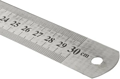 KRAF ÇELİK CETVEL 30 CM INCH ÖLÇÜLÜ 530G