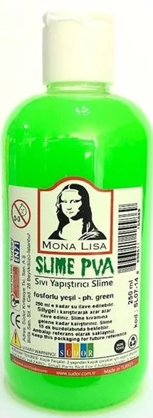 SÜDOR SLIME 250 ML FOSFORLU YEŞİL SL07-14