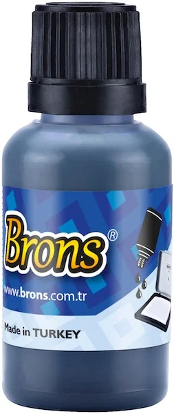 BRONS ISTAMPA MÜREKKEBİ 30 CC MAVİ BR-315 (Best)
