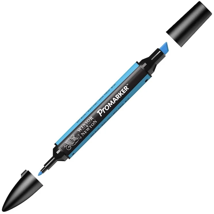 W&N PROMARKER KALEM SKY BLUE 621 (B137) WN-0203621