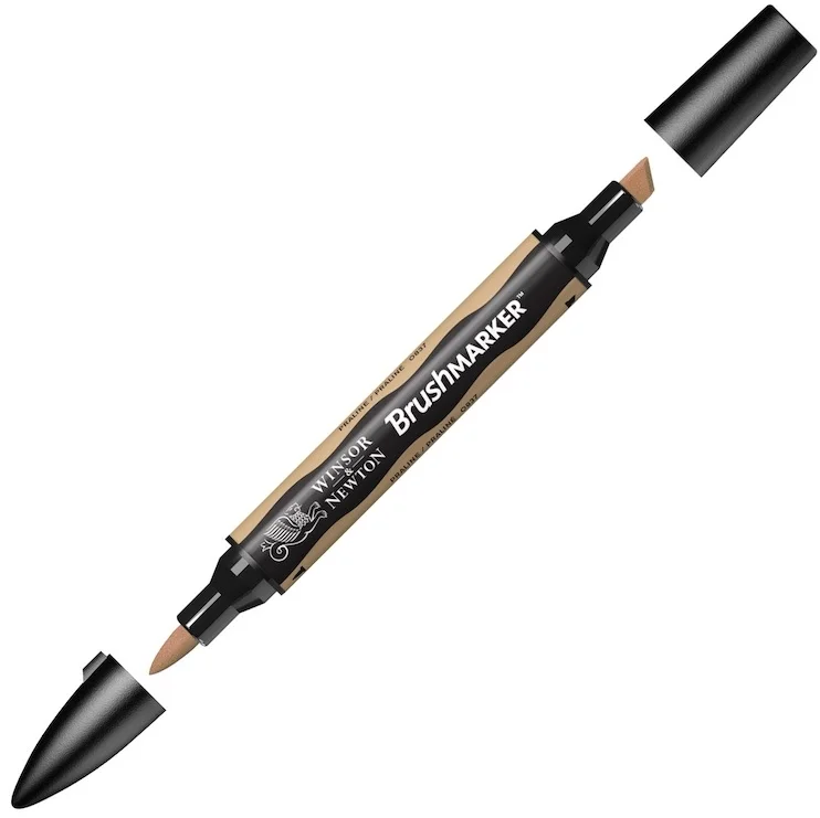 W&N PROMARKER BRUSH KALEM PRALINE 385 WN-0204385