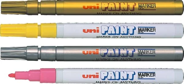 UNİ BOYAMA MARKÖRÜ PAINT PX-21 0.8-1.2 AÇIK MAVİ