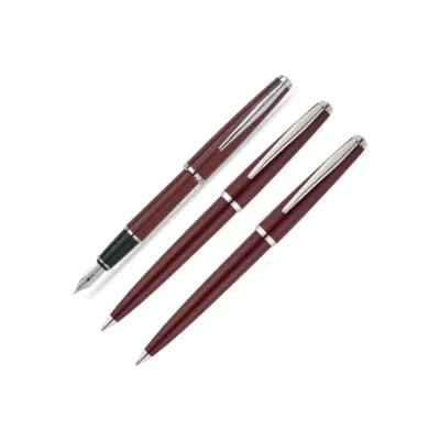 SCRIKSS DOLMA KALEM + TÜKENMEZ KALEM + VERSATİL KALEM SET 33 BORDO