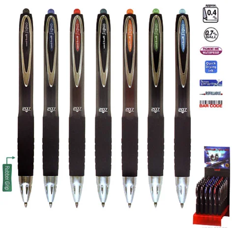 UNİ JEL KALEM SIGNO UMN-207/5D 0.7 60 LI SET