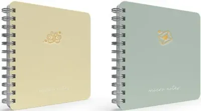 GIPTA DEFTER MICRO NOTES 16x16 SPİRALLİ SERT KAPAK 100 YP. DÜZ 6442