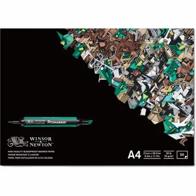 W&N PROMARKER BLOKNOTU A4 70 GR 50 YP AKMA YAPMAYAN WN-6002004