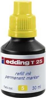 EDDING PERMANENT MÜREKKEP 30 ML E-T25 SARI