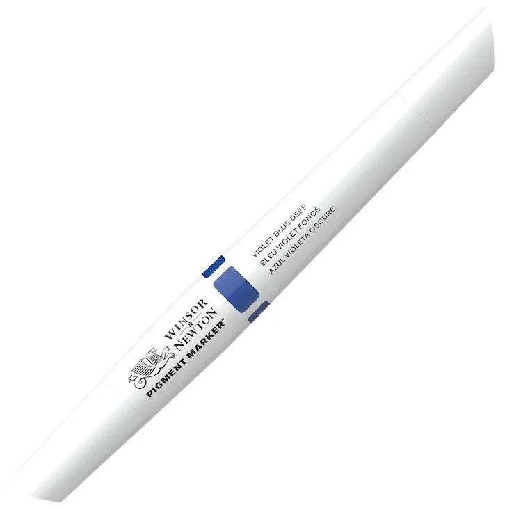 W&N PIGMENT MARKER VIOLET BLUE DEEP 038 WN-0202038
