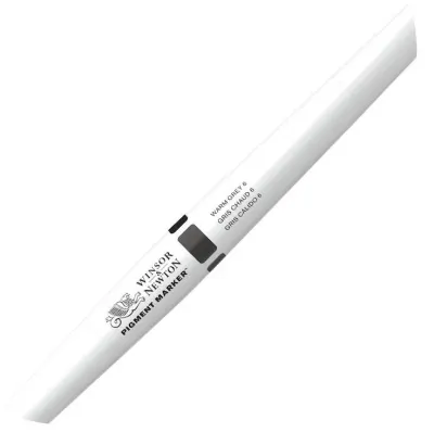W&N PIGMENT MARKER WARM GREY 6 128 WN-0202128