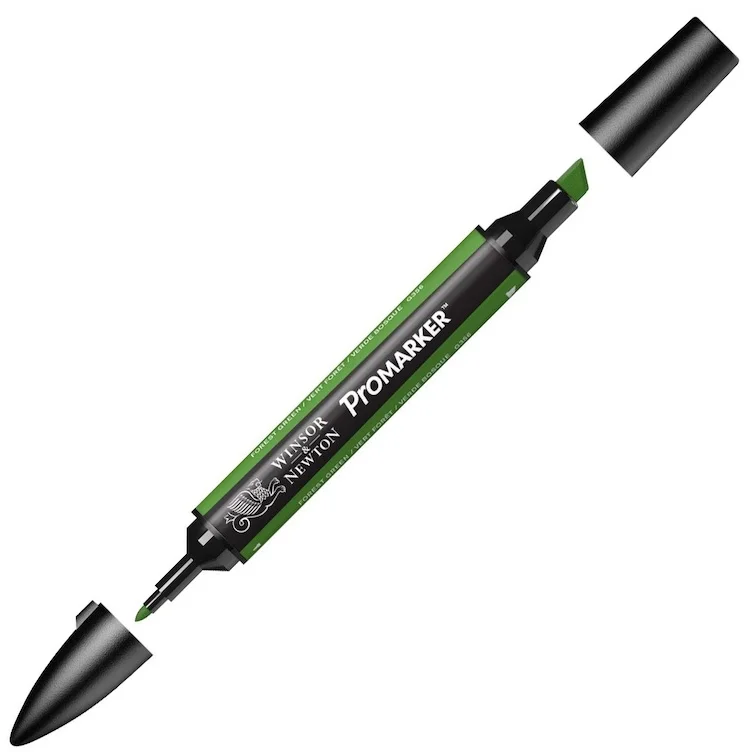 W&N PROMARKER KALEM FOREST GREEN 068 (G356) WN-0203068
