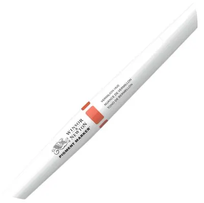 W&N PIGMENT MARKER VERMILION HUE 682 WN-0202682