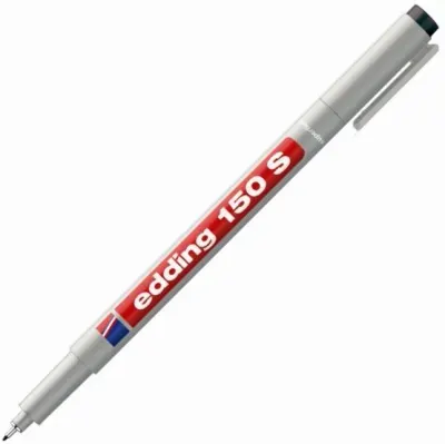 EDDING ASETAT KALEMİ E-150S SİYAH