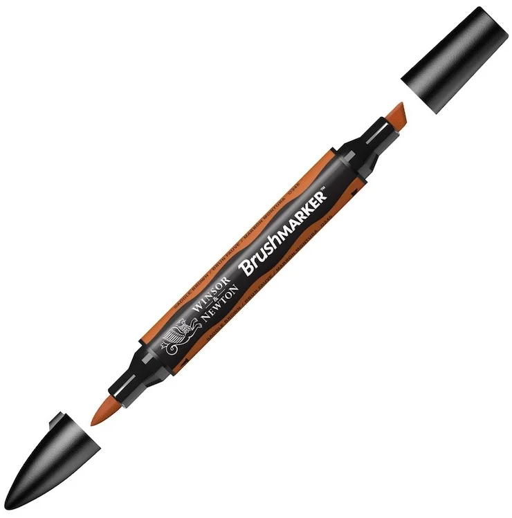 W&N PROMARKER BRUSH KALEM SADDLE BROW&N 332 WN-0204332
