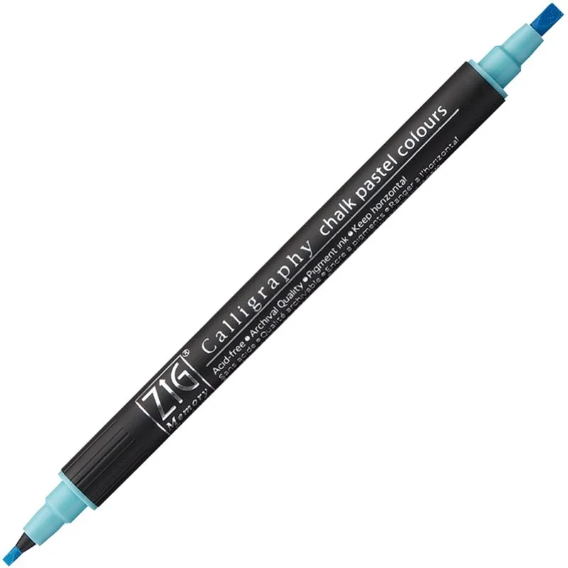 ZIG KALİGRAFİ KALEMİ CHALK PASTEL MS-6400 030 BLUE