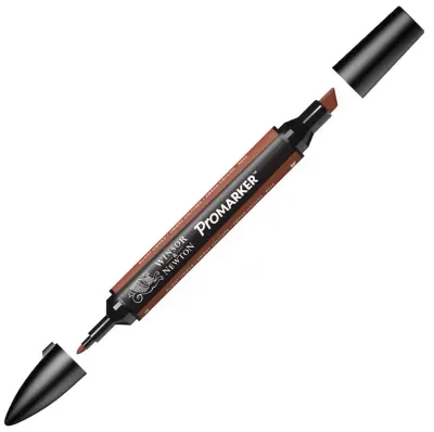 W&N PROMARKER KALEM BURNT UMBER 076 (R646) WN-0203076