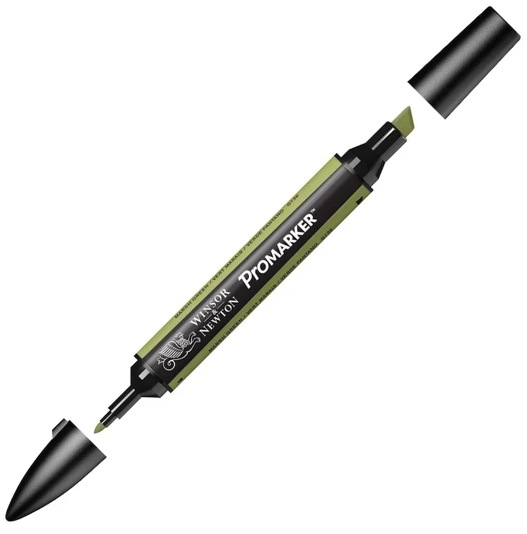 W&N PROMARKER KALEM MARSH GREEN 281 (G136) WN-0203281