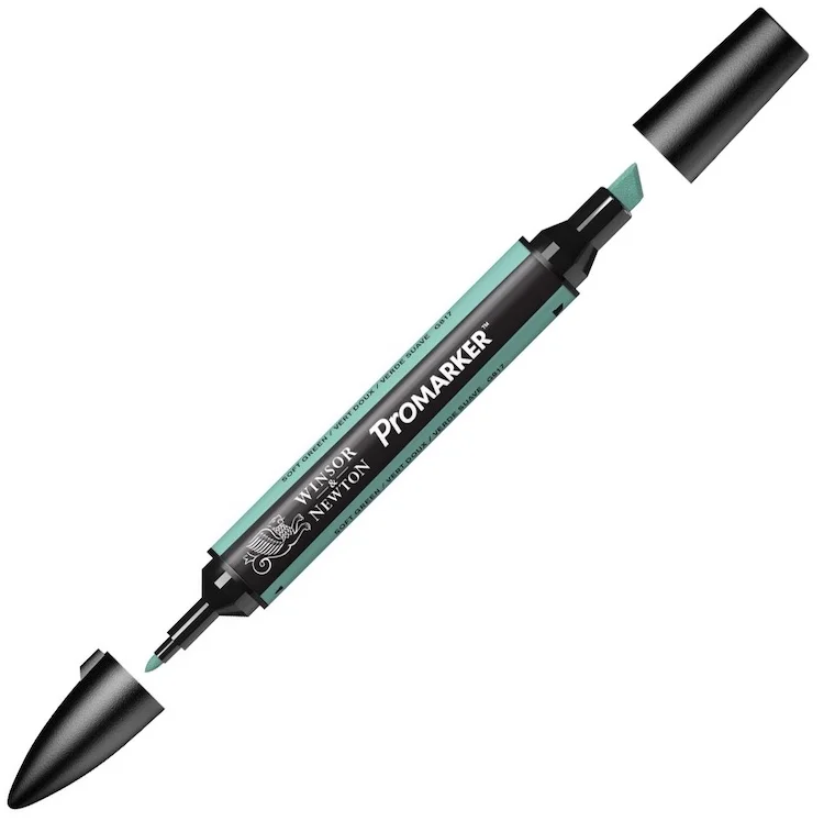 W&amp;N PROMARKER KALEM SOFT GREEN 275 (G817) WN-0203275