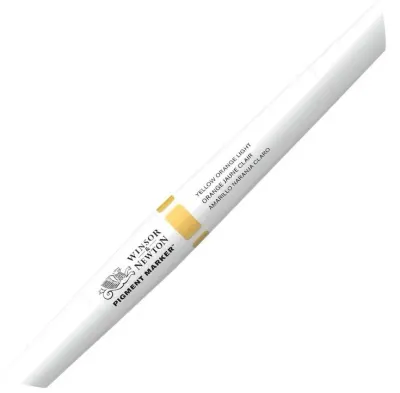 W&N PIGMENT MARKER YELLOW ORANGE LIGHT 008 WN-0202008