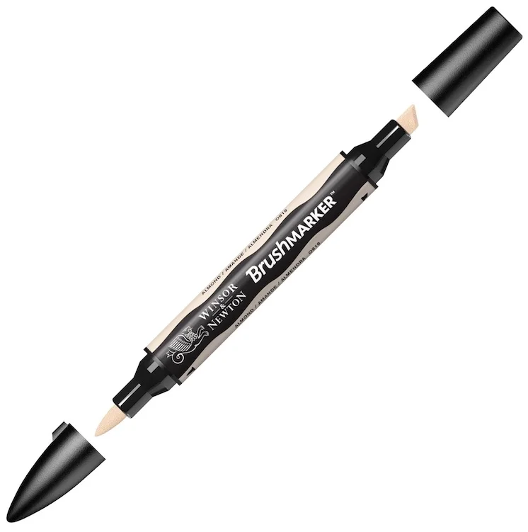 W&N PROMARKER BRUSH KALEM ALMOND 216 WN-0204216