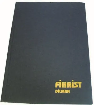 DİLMAN FİHRİST CİLTLİ SERT KAPAK 14x20 12 YP 14 BASAMAK 1003 (Best)