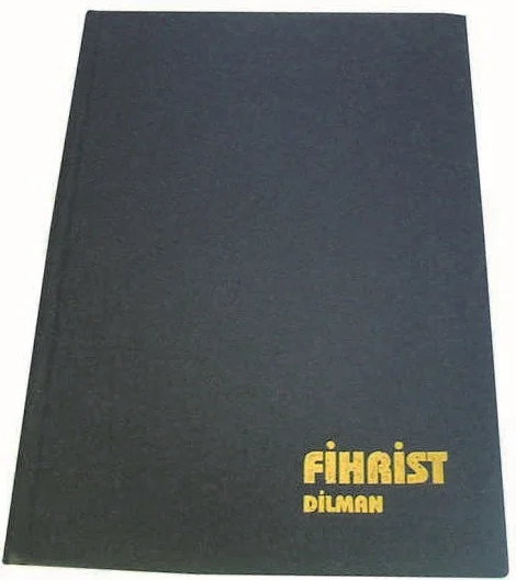 DİLMAN FİHRİST CİLTLİ SERT KAPAK 14x20 12 YP 14 BASAMAK 1003 (Best)