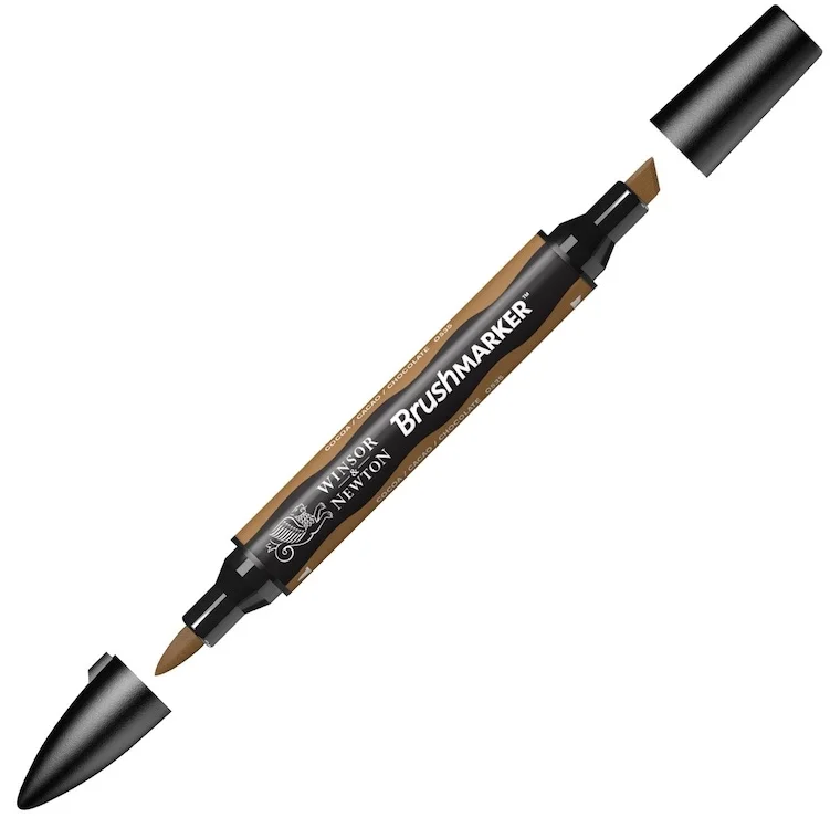 W&N PROMARKER BRUSH KALEM COCOA 213 WN-0204213