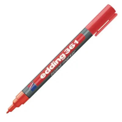 EDDING BEYAZ TAHTA KALEMİ E-361 KIRMIZI ED36102 (Best)