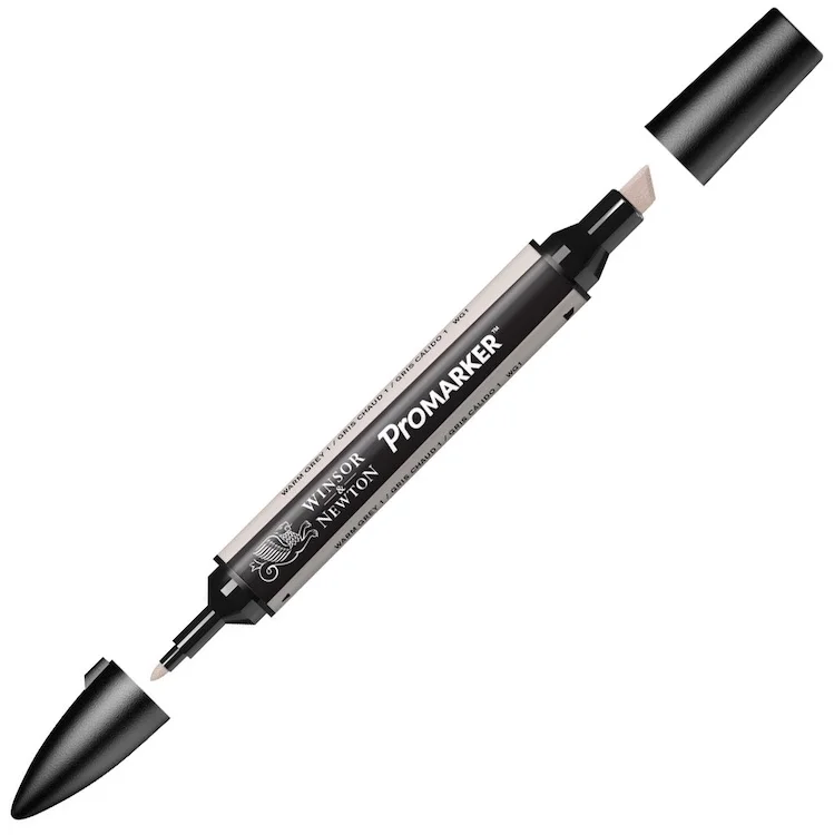 W&N PROMARKER KALEM WARM GREY 1 134 (WG1) WN-0203134