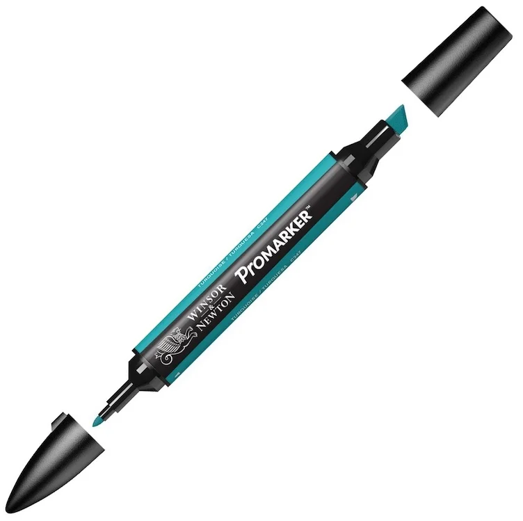 W&N PROMARKER KALEM TURQUOISE 654 (C247) WN-0203654