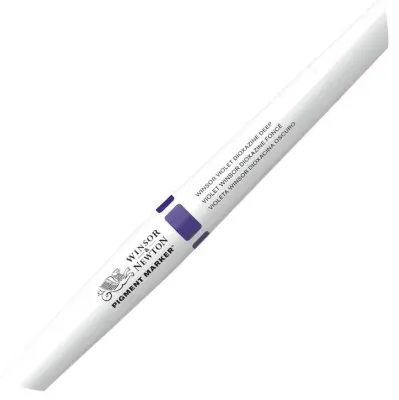 W&N PIGMENT MARKER WINSOR VIOLET DIOXAZINE DEEP 033 WN-0202033