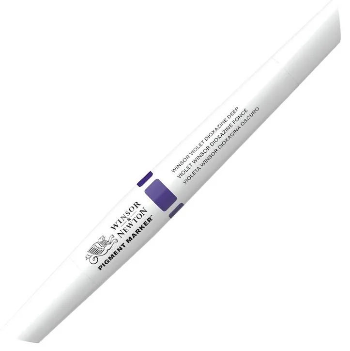 W&N PIGMENT MARKER WINSOR VIOLET DIOXAZINE DEEP 033 WN-0202033