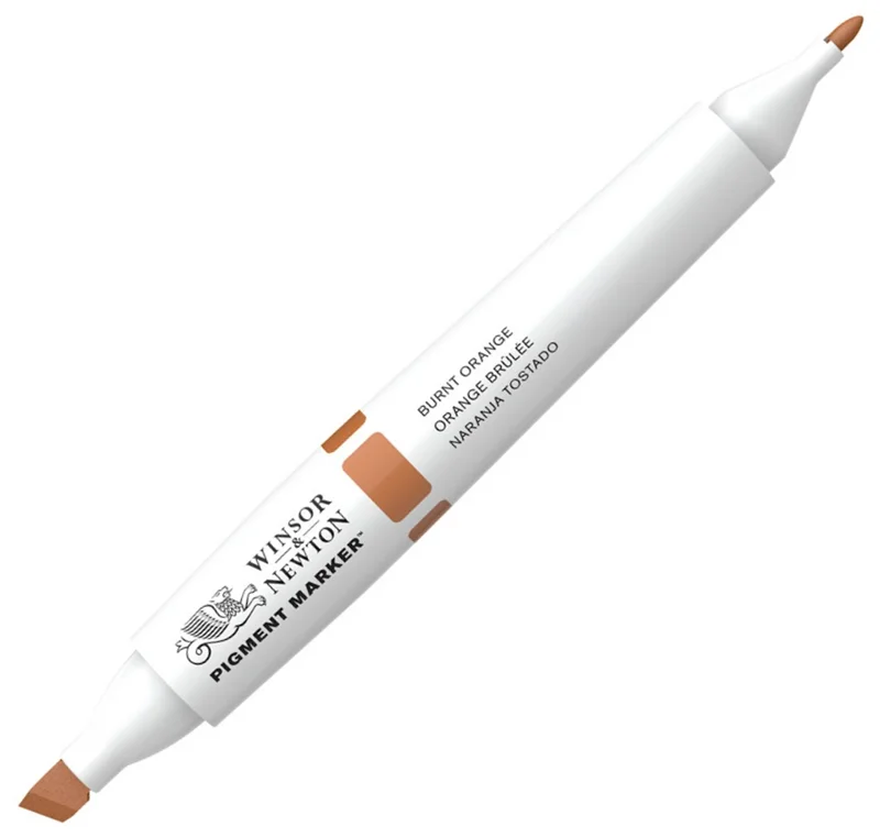 W&N PIGMENT MARKER BURNT ORANGE 092 WN-0202092