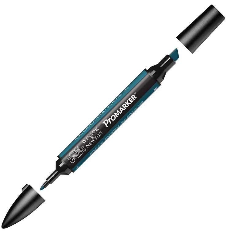 W&N PROMARKER KALEM PETROL BLUE 064 (C824) WN-0203064