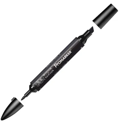 W&N PROMARKER KALEM BLACK 030 (XB) WN-0203030