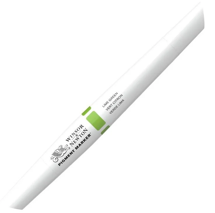 W&N PIGMENT MARKER LIME GREEN 071 WN-0202071