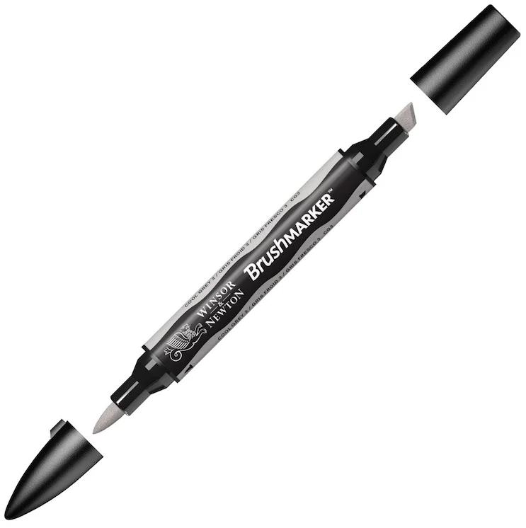 W&N PROMARKER BRUSH KALEM COOL GREY 3 159 WN-0204159
