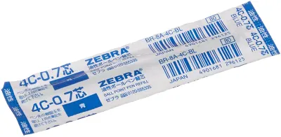 ZEBRA TÜKENMEZ KALEM REFİLİ 4C 0.7 SİYAH 4C-REF-0.7-SYH
