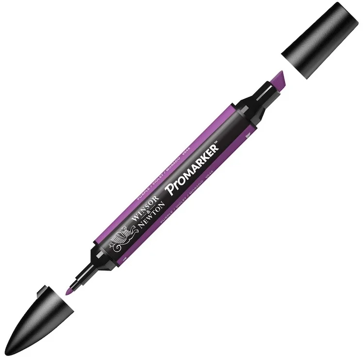 W&amp;N PROMARKER KALEM PURPLE 542 (V546) WN-0203542