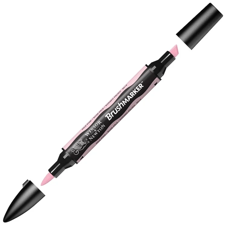 W&amp;N PROMARKER BRUSH KALEM PALE PINK 220 WN-0204220