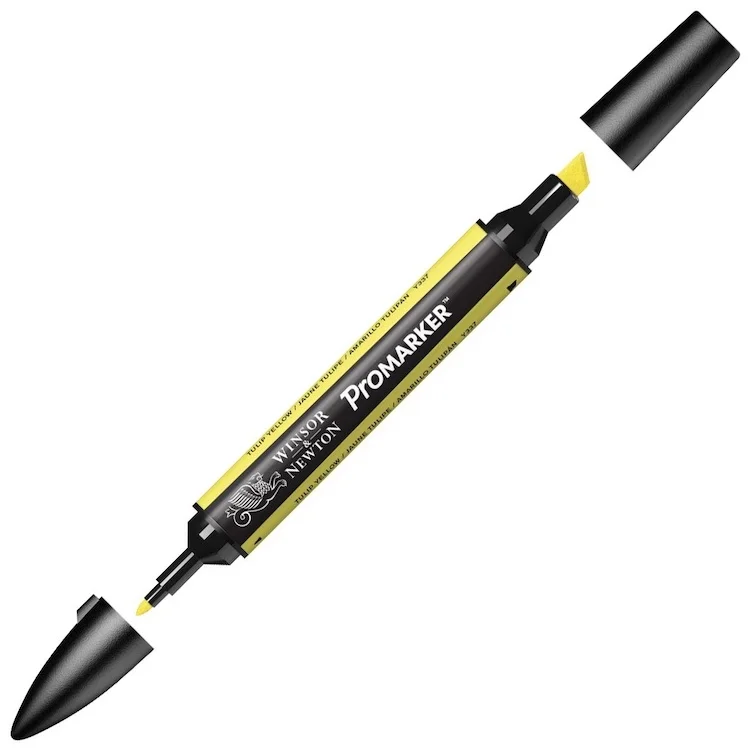 W&amp;N PROMARKER KALEM TULIP YELLOW 254 (Y337) WN-0203254