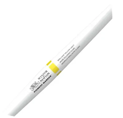 W&N PIGMENT MARKER BRILLIANT YELLOW LIGHT 002 WN-0202002