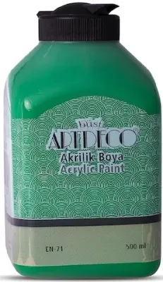 ARTDECO AKRİLİK BOYA 500 ML YEŞİL Y-070L-3612