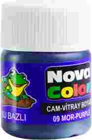 NOVA COLOR CAM BOYASI SU BAZLI ŞİŞE 15 CC MOR NC-157 (Best)