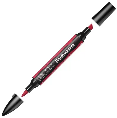 W&N PROMARKER BRUSH KALEM BERRY RED 171 WN-0204171
