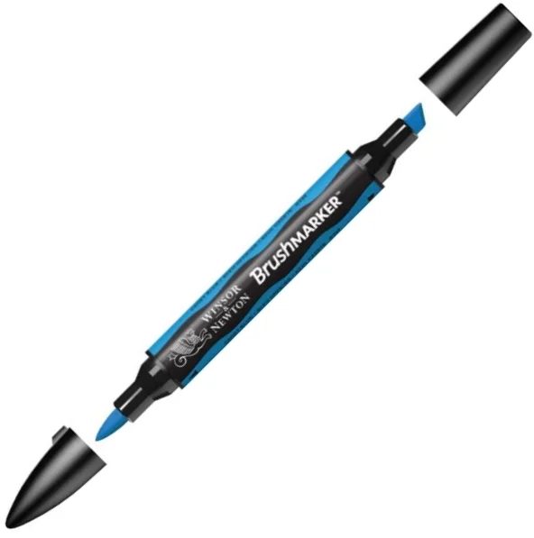 W&N PROMARKER BRUSH KALEM CADET BLUE 306 WN-0204306