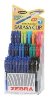 ZEBRA JEL KALEM SARASA CLIP 0.7 STAND 100 LÜ SRC-0.7-100DP-B