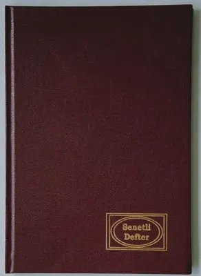 DİLMAN SENETLİ DEFTER CİLTLİ 20x27.5 160 YP 2305