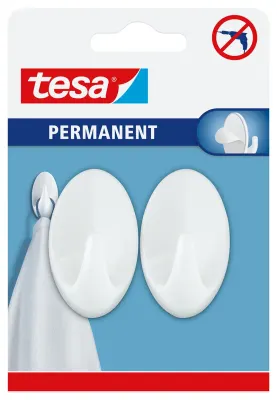 TESA ASKI PERMANENT OVAL BÜYÜK BEYAZ 66603-00000-0
