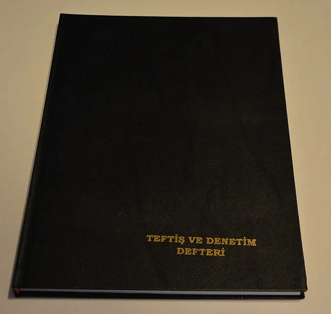 DİLMAN TEFTİŞ VE DENETİM DEFTERİ CİLTLİ 22.5x32 96 YP 5361 (Best)
